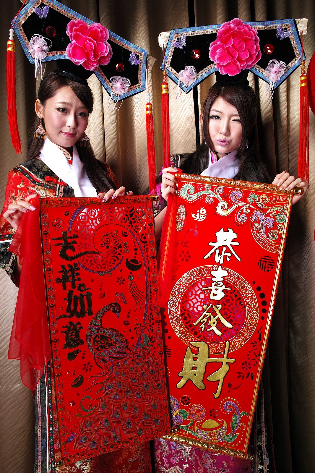 Beautyleg女神小雪&小羽 新春拜年